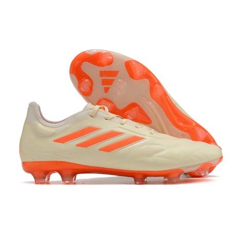 Buty adidas Copa Pure.1 FG Biały Pomarańczowy 