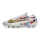 Korki piłkarskie Nike Phantom GX FG Biały Złoty