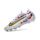 Korki piłkarskie Nike Phantom GX FG Biały Złoty