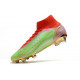 Nike Korki Mercurial Superfly 8 Elite FG Zielony Czerwony Złoto