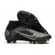 Buty Nike Mercurial Superfly 8 Elite AG Czarny Złoto Srebro