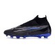 Korki Pilkarskie Nike Phantom GX Elite DF FG Czarny Niebieski 