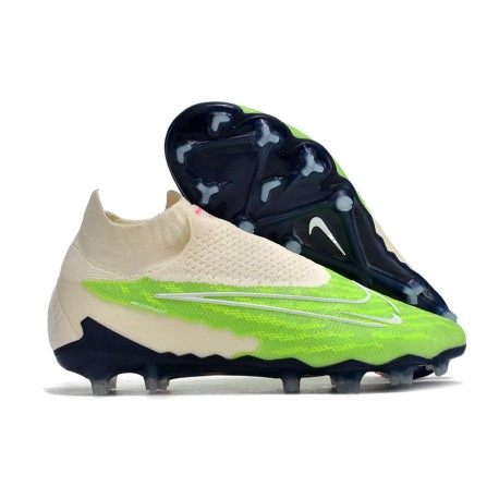 Korki Pilkarskie Nike Phantom GX Elite DF FG Zielony Biały 