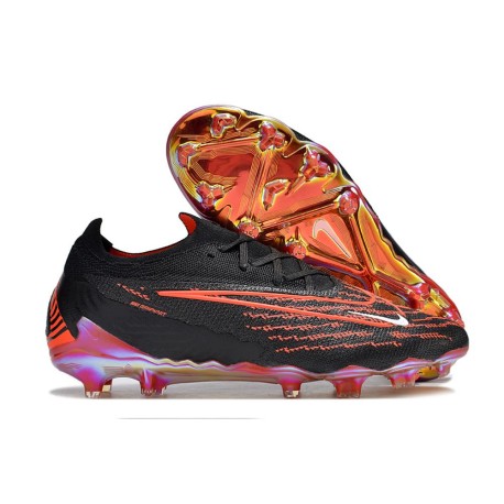 Korki piłkarskie Nike Phantom GX FG Czarny Czerwony