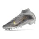 Nike Zoom Mercurial Superfly 9 Elite AG Srebro 