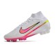 Nike Air Zoom Mercurial Superfly 9 Elite FG Biały Różowy