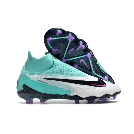 Korki Pilkarskie Nike Phantom GX Elite DF FG Biały Niebieski Czarny 