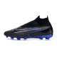 Korki Pilkarskie Nike Phantom GX Elite DF FG Czarny Niebieski 