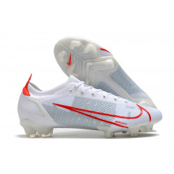 buty piłkarskie Nike Mercurial Vapor 14 Elite FG Biały Czerwony