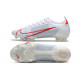 buty piłkarskie Nike Mercurial Vapor 14 Elite FG Biały Czerwony