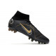 Buty Nike Mercurial Superfly 8 Elite AG Czarny Złoto Srebro