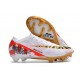 Korki Nike Zoom Mercurial Vapor 15 FG Biały Czerwony Złoto 