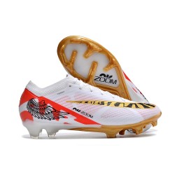 Korki Nike Zoom Mercurial Vapor 15 FG Biały Czerwony Złoto 