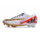 Korki Nike Zoom Mercurial Vapor 15 FG Biały Czerwony Złoto 