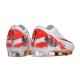 Korki Nike Zoom Mercurial Vapor 15 FG Biały Czerwony Złoto 