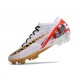 Korki Nike Zoom Mercurial Vapor 15 FG Biały Czerwony Złoto 