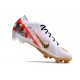 Korki Nike Zoom Mercurial Vapor 15 FG Biały Czerwony Złoto 