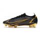 buty piłkarskie Nike Mercurial Vapor 14 Elite FG Czarny Złoto