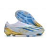 Buty adidas X Crazyfast.1 LL FG Biały Niebieski Złoto 