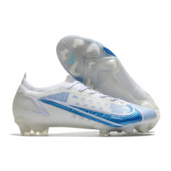 buty piłkarskie Nike Mercurial Vapor 14 Elite FG Biały Niebieski
