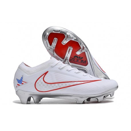 Korki Nike Zoom Mercurial Vapor 15 FG Biały Czerwony