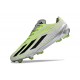 Korki adidas X Crazyfast Strung + FG Biały Zielony Czarny