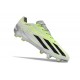 Korki adidas X Crazyfast Strung + FG Biały Zielony Czarny