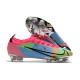buty piłkarskie Nike Mercurial Vapor 14 Elite FG Niebieski Różowy Zielony 