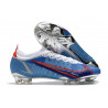 buty piłkarskie Nike Mercurial Vapor 14 Elite FG Niebieski Czerwony Srebro