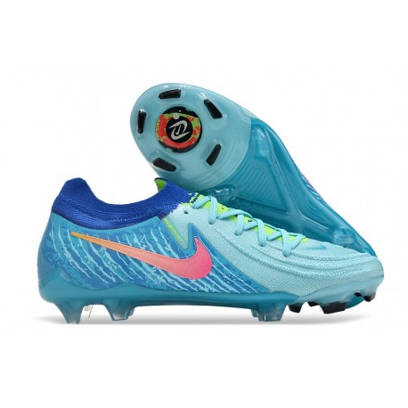 Korki Nike Phantom Luna 2 Elite FG Niebieski Różowy