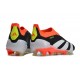 adidas Predator Elite Laceless FG Czarny Biały Czerwony