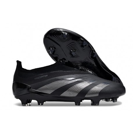 adidas Predator Elite Laceless FG Czarny