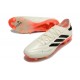 adidas Copa Pure 2 Elite + FG Solar Energy - Kość Słoniowa Czarny Czerwony