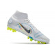 Buty Nike Mercurial Superfly 8 Elite AG Szary Niebieski Czarny 