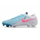 Korki Nike Phantom Luna 2 Elite FG Niebieski Biały Różowy