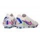 Korki Nike Phantom Luna 2 Elite FG Biały Różowy Niebieski