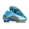 Buty Nike Mercurial Superfly 8 Elite AG Szary Niebieski Czarny