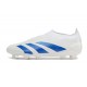 adidas Predator Elite Laceless FG Biały Niebieski
