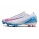 Korki Nike Zoom Mercurial Vapor 16 Elite FG Biały Niebieski Różowy
