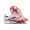 Korki adidas F50+ FG Biały Czerwony Niebieski