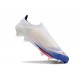 Korki adidas F50+ FG Biały Niebieski Czerwony