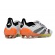 adidas Predator 24 Elite Foldover FG Biały Czarny Pomarańczowy