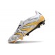 adidas Predator 24 Elite Foldover FG Biały Czarny Złoto