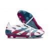 adidas Predator 24 Elite Foldover FG Biały Czerwony Niebieski