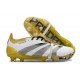 adidas Predator 24 Elite Foldover FG Czarny Biały Złoto