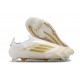 Korki adidas F50 Elite Sznurowadeł FG Biały Złoto