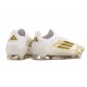 Korki adidas F50 Elite Sznurowadeł FG Biały Złoto