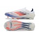 Korki adidas F50 Elite Sznurowadeł FG Biały Niebieski Czerwony