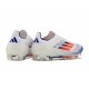 Korki adidas F50 Elite Sznurowadeł FG Biały Niebieski Czerwony