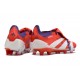 adidas Predator 24 Elite Foldover FG Czerwony Biały 